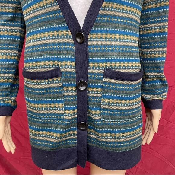 Depri Long classic cardigan size Large tall - Picture 2 of 6